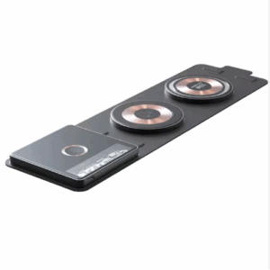 Portable magnetic charge station