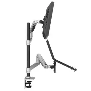 Brazo Doble Monitor